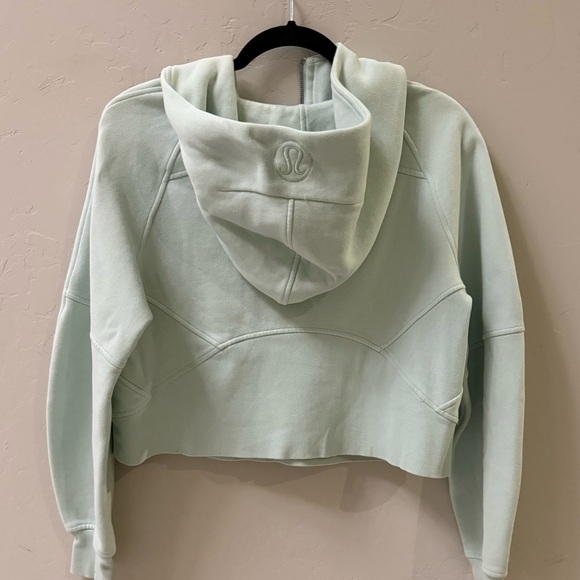 Lululemon Oversized Scuba Half Zip Mint Green Size XS/S - Picture 4 of 10